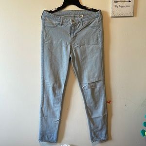 H&M Skinny regular waist ankle length jeans